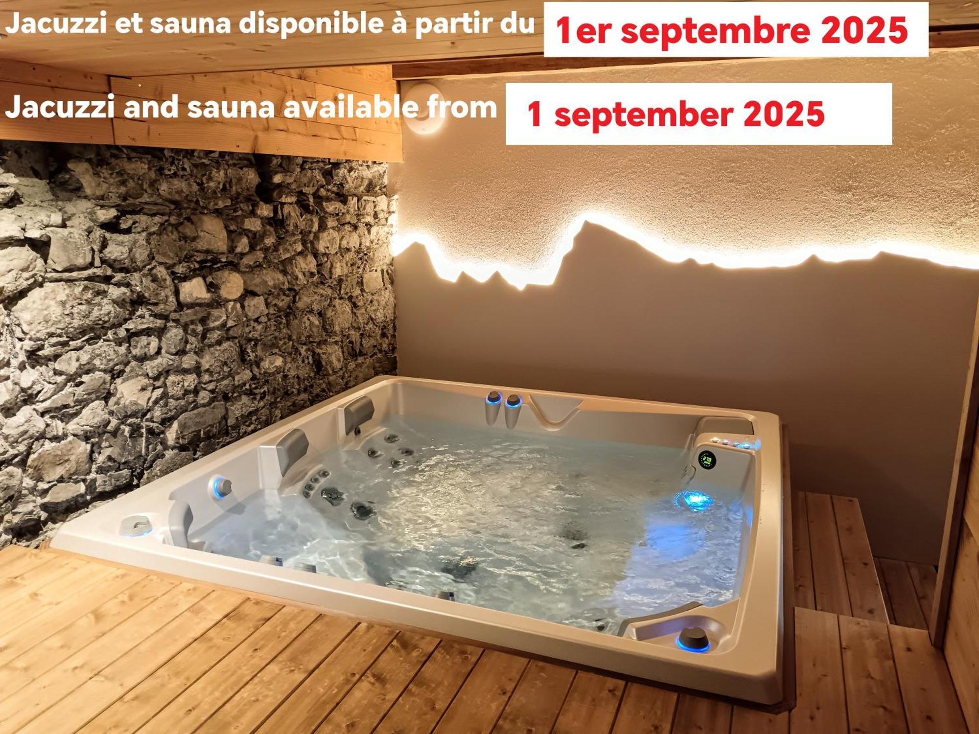 Chez Leon, Jacuzzi Et Sauna Des Le 1Er Septembre 2025 Samoens Bagian luar foto